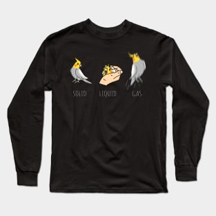 three shapes of the birb Long Sleeve T-Shirt